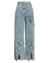 Circus Hotel Woman Jeans Blue Size 4 Cotton In Blue