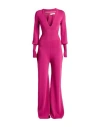 Circus Hotel Woman Jumpsuit Fuchsia Size 6 Viscose, Polyamide