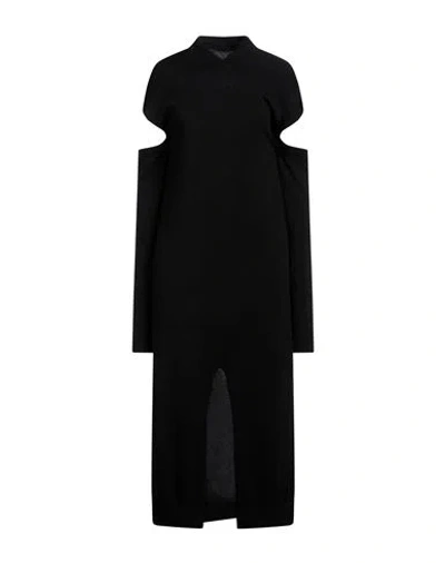 Circus Hotel Woman Midi Dress Black Size 2 Wool, Cashmere