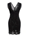 Circus Hotel Woman Mini Dress Black Size 4 Viscose, Polyester