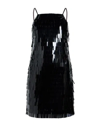 Circus Hotel Woman Mini Dress Black Size 6 Polyester