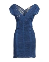Circus Hotel Abito Mini Blu In Blue