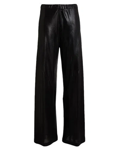 Circus Hotel Woman Pants Black Size 4 Polyester, Elastane