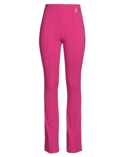 Circus Hotel Woman Pants Fuchsia Size 8 Polyamide, Elastane In Pink