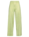 Circus Hotel Woman Pants Green Size 8 Viscose, Polyester, Polyamide