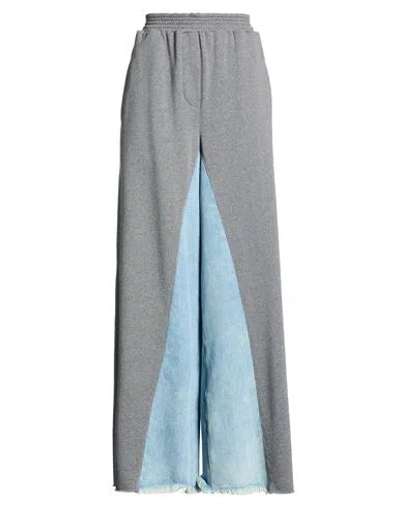 Circus Hotel Woman Pants Grey Size 6 Cotton In Gray