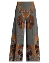 Circus Hotel Woman Pants Grey Size 8 Viscose, Polyester