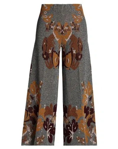 Circus Hotel Woman Pants Grey Size 8 Viscose, Polyester