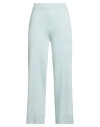 Circus Hotel Woman Pants Light Green Size 4 Viscose, Polyester