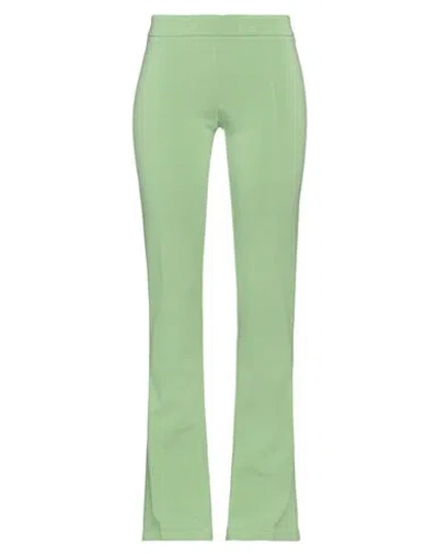 Circus Hotel Woman Pants Light Green Size 6 Viscose, Polyester, Elastane