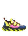 Circus Hotel Woman Sneakers Lime Green Size 7 Leather, Textile Fibers In Green