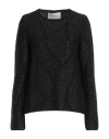 Circus Hotel Woman Sweater Black Size 10 Polyamide, Viscose, Elastane In Black