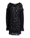 Circus Hotel Woman Sweater Black Size M/l Wool, Acrylic, Polyamide, Alpaca Wool In Black
