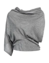 Circus Hotel Woman Sweater Lead Size 4 Viscose, Polyester In Grey