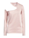 Circus Hotel Woman Sweater Pink Size 8 Viscose, Polyester, Polyamide In Pink