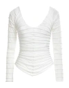 Circus Hotel Woman Sweater White Size 4 Viscose, Polyamide