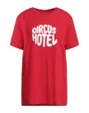 Circus Hotel T-shirts In Red