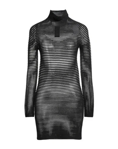 Circus Hotel Woman Top Black Size 8 Viscose, Polyamide, Polyester