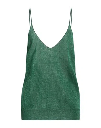 Circus Hotel Woman Top Green Size 4 Viscose, Polyester