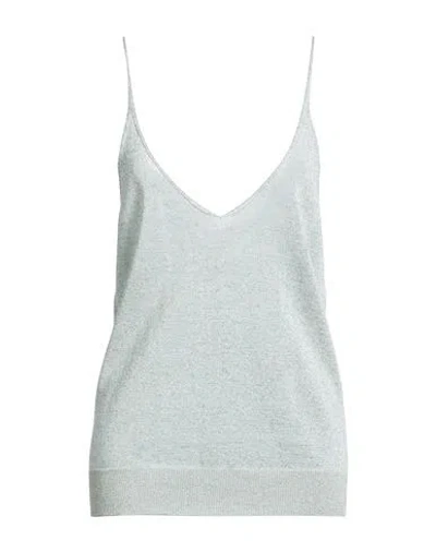 Circus Hotel Woman Top Light Green Size 10 Viscose, Polyester