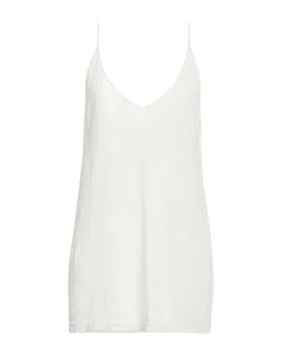 Circus Hotel Woman Top Off White Size 10 Linen