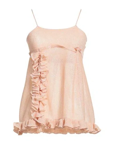 Circus Hotel Woman Top Pink Size 6 Viscose, Polyester