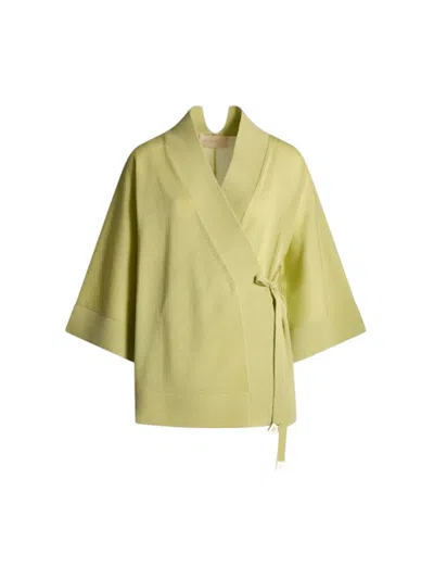 Circus Hotel Women's Jackets  - Kimono - Multicolor In Green