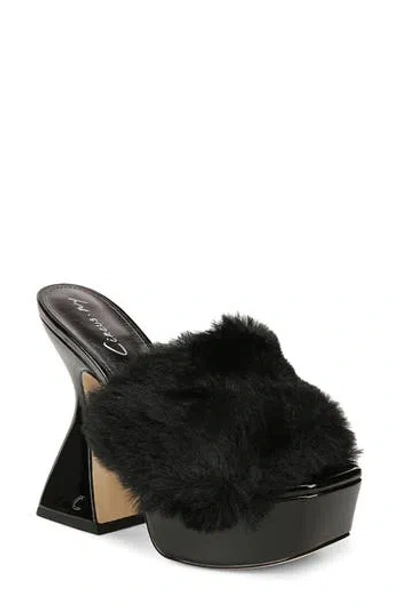 Circus Ny By Sam Edelman Abigail Platform Sandal In Black