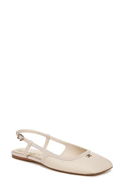 Circus Ny By Sam Edelman Allie Slingback Flat In Vanilla Bean