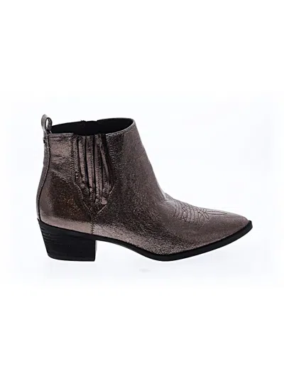 Pre-owned Circus Ny By Sam Edelman Ankle Boots In Silver