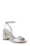 Circus Ny By Sam Edelman Aria Ankle Strap Sandal In Soft Silver