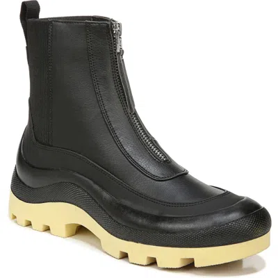 Circus Ny By Sam Edelman Bethanie Zip Front Boot In Black/lemon