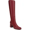Circus Ny By Sam Edelman Women's Billie Wide-calf Knee-high Block-heel Dress Boots In Burgundy