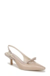 Circus Ny By Sam Edelman Cassidy Pointed Toe Slingback Pump In Dark Vanilla Bean