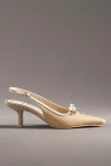 Circus Ny By Sam Edelman Cassidy Slingback Kitten Heels In Beige