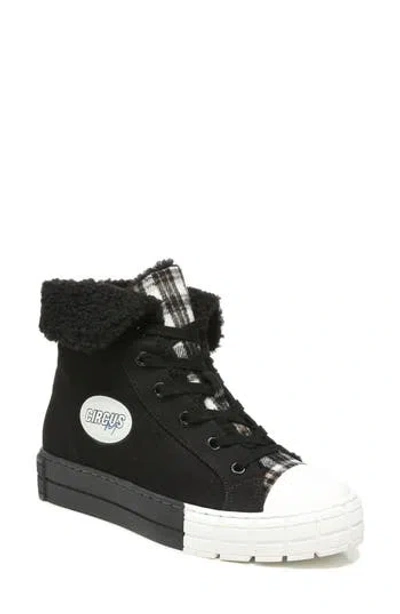 Shop Circus Ny By Sam Edelman Circus By Sam Edelman Sophi Faux Fur Sneaker In Black Multi