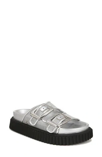 Circus Ny By Sam Edelman Cris Mesh Sandal In Soft Silver