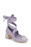 Circus Ny By Sam Edelman Della Wrap Up Block Heels In Purple