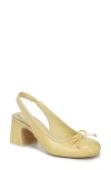 Circus Ny By Sam Edelman Diane Slingback Pump In Sunny Lemon