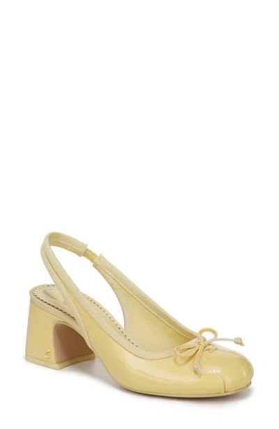 Circus Ny By Sam Edelman Diane Slingback Pump In Sunny Lemon