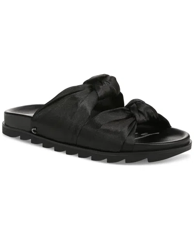 Circus Ny By Sam Edelman Estelle Double Knotted Footbed Sandals In Black