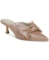 Circus Ny By Sam Edelman Fiona Mid-heel Bow Pumps In Champaign Metallic