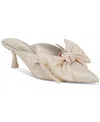 Circus Ny By Sam Edelman Fiona Mid-heel Bow Pumps In Vanilla Bean