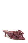Circus Ny By Sam Edelman Fiona Mid-heel Bow Pumps In Berry Blush Multi