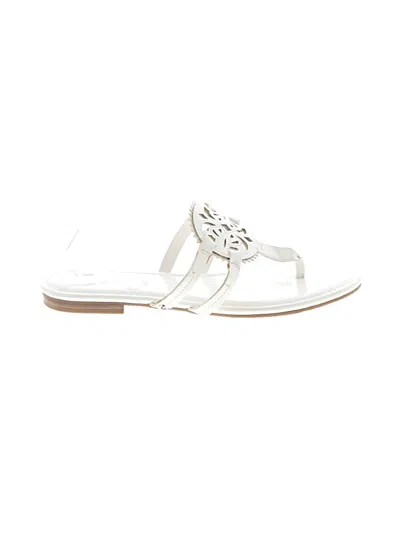 Pre-owned Circus Ny By Sam Edelman Flip Flops In White