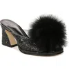 Circus Ny By Sam Edelman Hadie Fluff Feather Slide Sandal