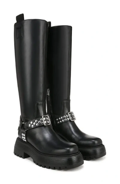 Circus Ny By Sam Edelman Hayes Knee High Platform Boot In Black