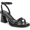 Circus Ny By Sam Edelman Holly Ankle Strap Sandal In Black Embossed