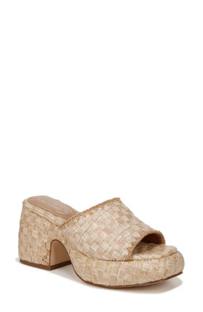 Circus Ny By Sam Edelman Ilyse Platform Sandal In Bleached Beechwood
