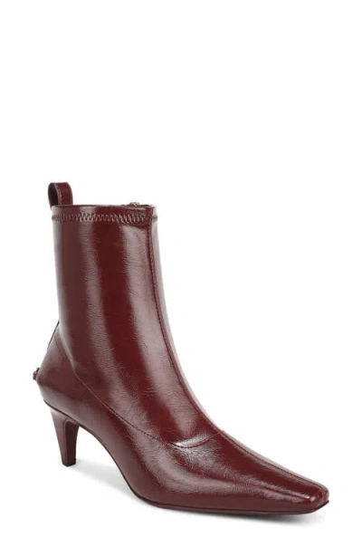 Circus Ny By Sam Edelman Ines Faux Leather Bootie In Deep Pecan